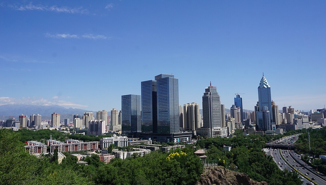 Skyline of Urumqi